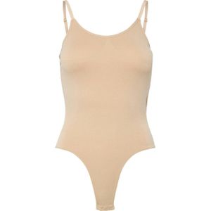 PIECES corrigerende stringbody PCRELLA beige