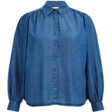 WE Fashion Curve blouse medium blue denim