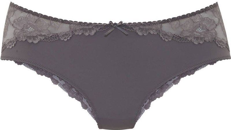 Strings - Grijs - Katoen - Aansluitende Pasvorm