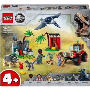 LEGO Jurassic World Reddingscentrum Voor Babydinosaurussen - 76963