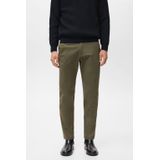 Mango Man - PRATO - Chino Broek - Groen - Tapered Model