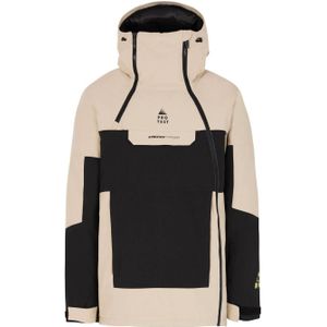 Protest ski-jack Dazzle beige/zwart