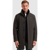 Vanguard - Chopro Lang Dense - Wollen Jas - Antraciet - Heren