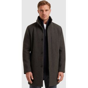 Vanguard - Chopro Lang Dense - Wollen Jas - Antraciet - Heren