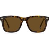 Tommy Hilfiger zonnebril met tortoise print TH 2184/S bruin
