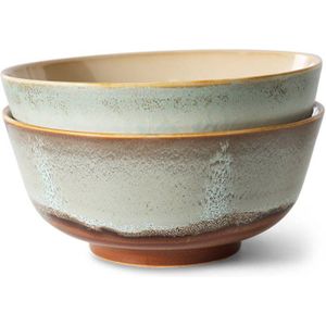 HKLIVING ramen kom 70s (Ø19 cm) (set van 2)