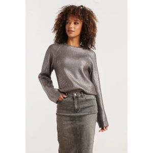 Smashed Lemon Gebreide gelakt damestop |