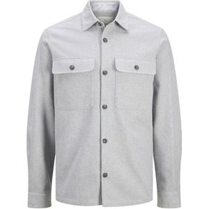 JACK & JONES PREMIUM regular fit overshirt JPRRAYMOND grijs