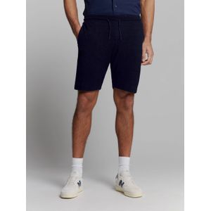 No Excess regular sweatshort donkerblauw