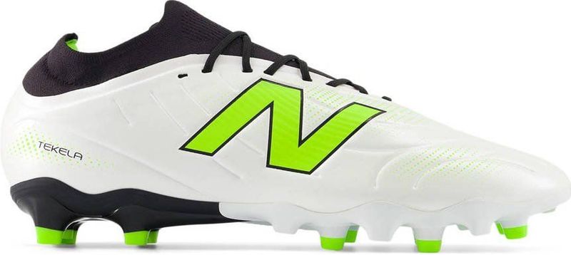 New Balance - Voetbalschoen - Limoen - Zwart - Wit