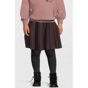 LEVV - Little - Korte Plooirok - Grijsbruin