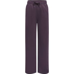 ONLY PLAY wide leg joggingbroek ONPJONI aubergine