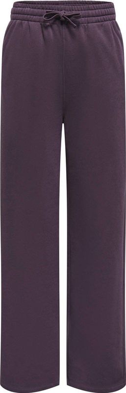 ONLY PLAY wide leg joggingbroek ONPJONI aubergine