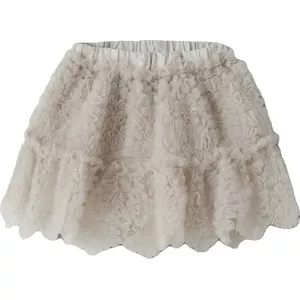 Lente Zomer Knielengte Tule Rokken Vrouwen Elastische Hoge Taille Party