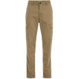 WE Fashion tapered fit cargo broek Base aloe