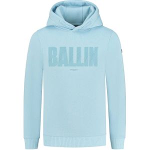 Ballin hoodie met tekst lichtblauw