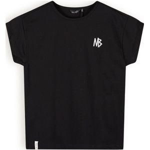 NoBell’ T-shirt Kasis met backprint zwart