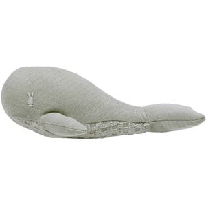 Snoozebaby mystic mint wally whale knuffel 16 cm