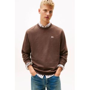 Tommy Jeans sweater donkerbruin