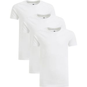 WE Fashion T-shirt - set van 3 wit