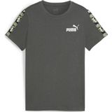 Puma T-shirt Ess Tape Camo grijs