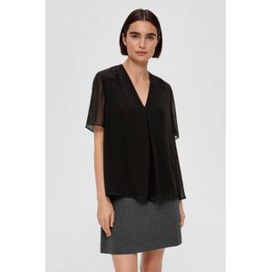 s.Oliver BLACK LABEL blousetop zwart