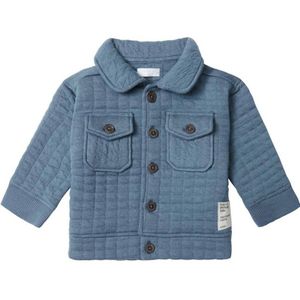 Noppies baby sweatvest Bladenboro blauw