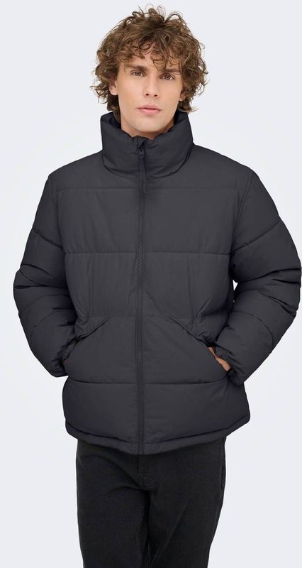 ONLY & SONS - ONSPACK LIFE PUFFER JACKET - Gewatteerde Jas - Phantom