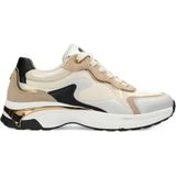 Mexx Portia Love chunky sneakers beige/zwart