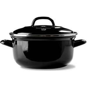 BK Indigo Braadpan - 20 cm/2,5 l - Zwart - Ovenvast