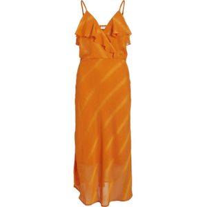 VILA jurk VIMINA oranje