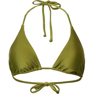 ESPRIT Women Beach voorgevormde triangel bikinitop groen