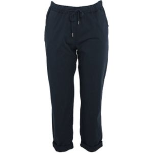 Paprika high waist slim fit chino donkerblauw