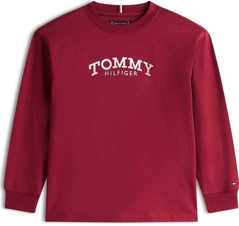 Tommy Hilfiger longsleeve rood