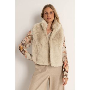 Claudia Sträter - Bodywarmer - Ecru