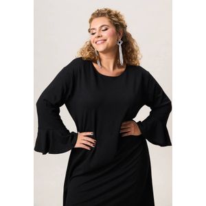 Miss Etam Plus A-lijn jurk zwart