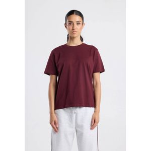 America Today T-shirt donkerrood