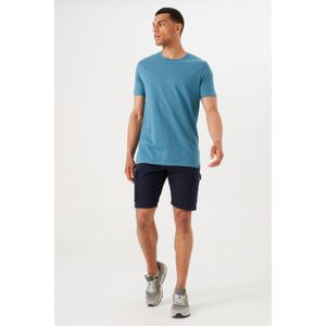 Garcia regular fit T-shirt met all over print light teal