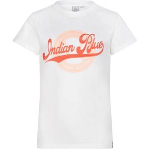 Indian Blue Jeans T-shirt met printopdruk wit