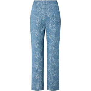 PIECES high waist straight leg jeans