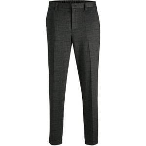 JACK & JONES JUNIOR geruite broek JPRJAXON zwart