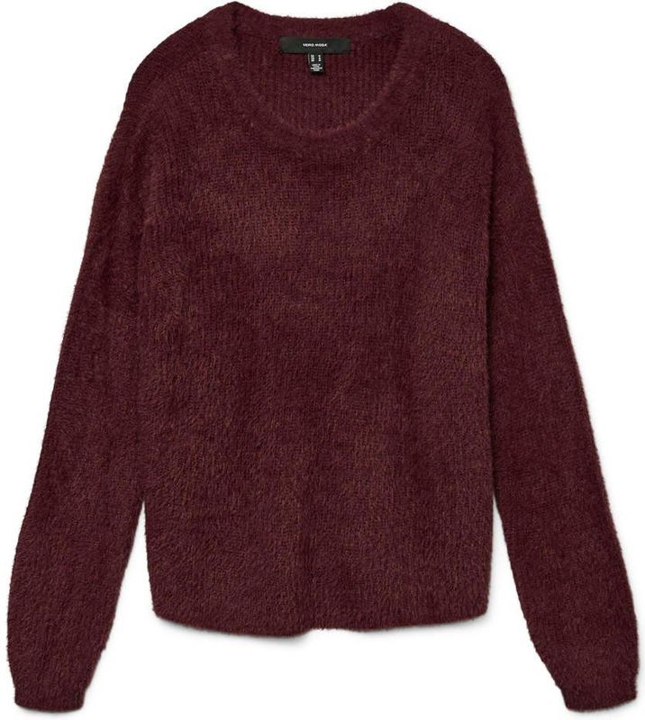 Vero Moda - Gebreide Trui - Winetasting - Lange Mouwen - Ronde Hals