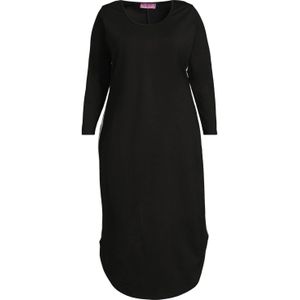 Curviss midi jurk zwart