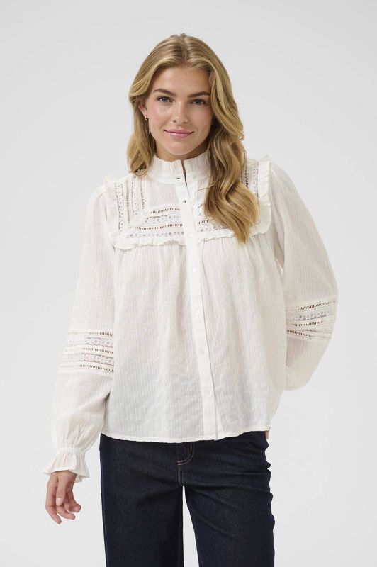 Kaffe blouse wit