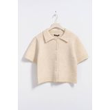 Gina Tricot - Gebreide Cardigan - Dames - 1/2-mouwen