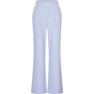 Expresso flared high waist broek blauw