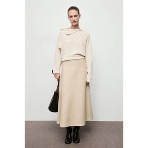 Mango gebreide trui beige