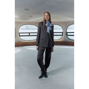 MANGO - Blazers - Grijs / Zwart - Teriyaki