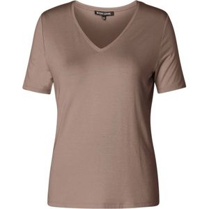 Base Level jersey top taupe