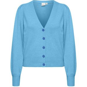 ICHI gebreid vest IHSELLA blauw